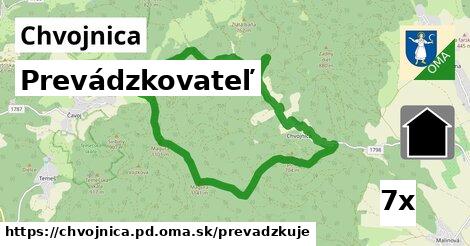 prevádzkovateľ v Chvojnica, okres PD