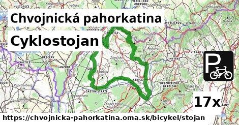 Cyklostojan, Chvojnická pahorkatina