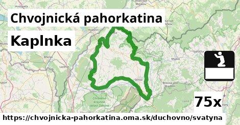 Kaplnka, Chvojnická pahorkatina