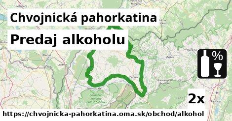 Predaj alkoholu, Chvojnická pahorkatina