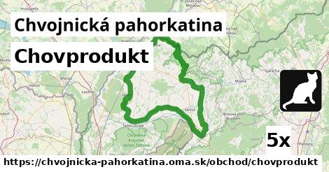 Chovprodukt, Chvojnická pahorkatina