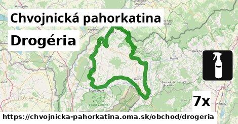 Drogéria, Chvojnická pahorkatina