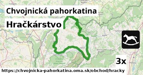 Hračkárstvo, Chvojnická pahorkatina