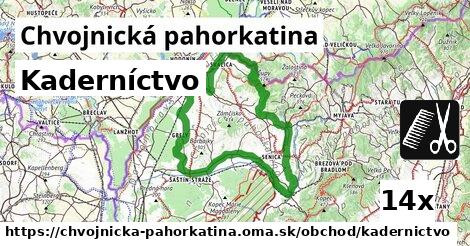 Kaderníctvo, Chvojnická pahorkatina