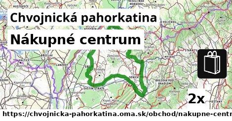 Nákupné centrum, Chvojnická pahorkatina