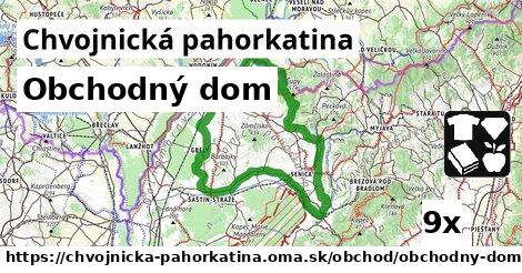 Obchodný dom, Chvojnická pahorkatina