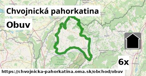 Obuv, Chvojnická pahorkatina