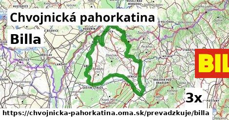 Billa, Chvojnická pahorkatina