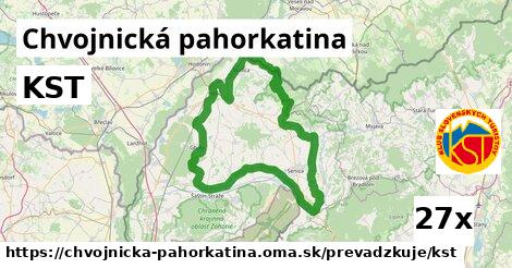 KST, Chvojnická pahorkatina