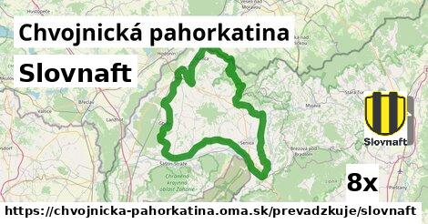 Slovnaft, Chvojnická pahorkatina