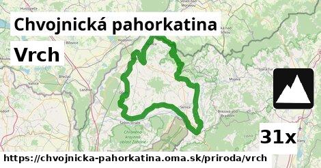 Vrch, Chvojnická pahorkatina