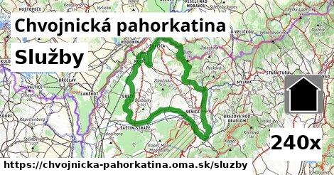 služby v Chvojnická pahorkatina