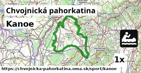 Kanoe, Chvojnická pahorkatina