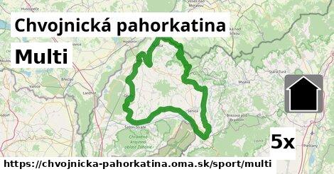 Multi, Chvojnická pahorkatina