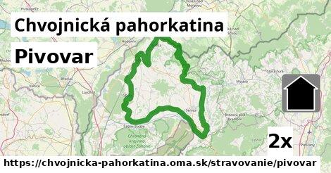 Pivovar, Chvojnická pahorkatina