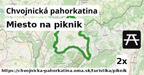 Miesto na piknik, Chvojnická pahorkatina