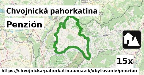 Penzión, Chvojnická pahorkatina