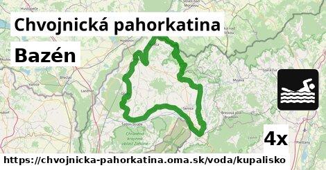 Bazén, Chvojnická pahorkatina