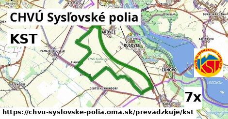 KST, CHVÚ Sysľovské polia