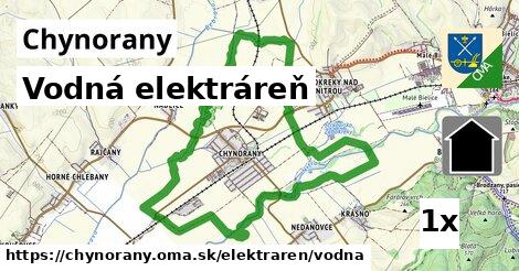 Vodná elektráreň, Chynorany