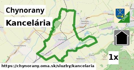 Kancelária, Chynorany