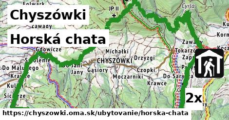 horská chata v Chyszówki