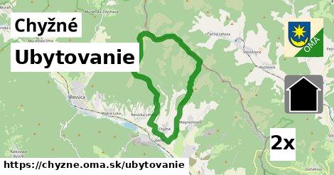 ubytovanie v Chyžné