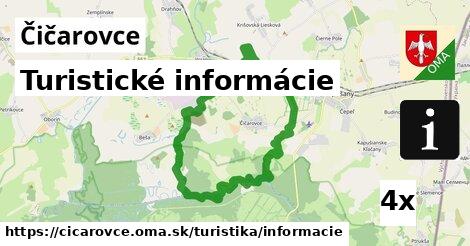 Turistické informácie, Čičarovce