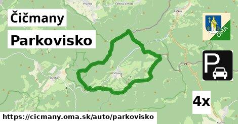 Parkovisko, Čičmany