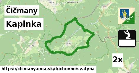 Kaplnka, Čičmany