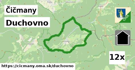 duchovno v Čičmany