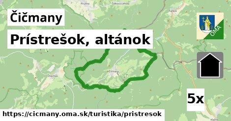 Prístrešok, altánok, Čičmany