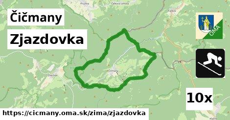 Zjazdovka, Čičmany