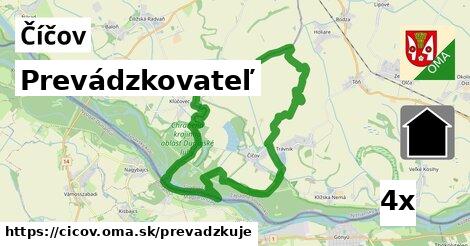 prevádzkovateľ v Číčov