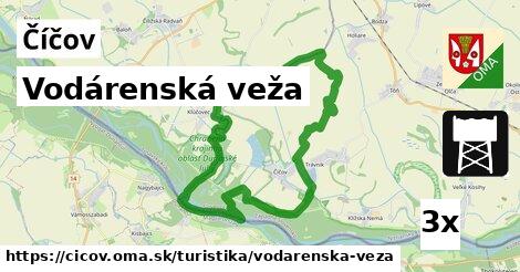 Vodárenská veža, Číčov