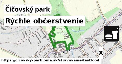 Všetky body v Čičovský park