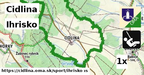 ihrisko v Cidlina