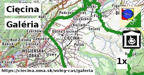 galéria v Cięcina