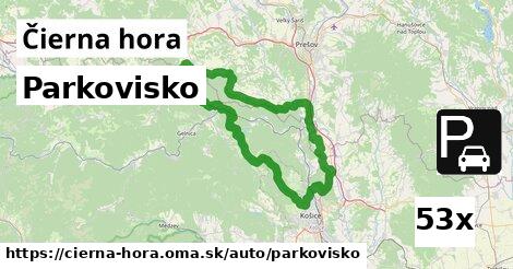 Parkovisko, Čierna hora