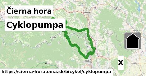 Cyklopumpa, Čierna hora