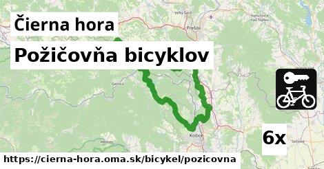 Požičovňa bicyklov, Čierna hora