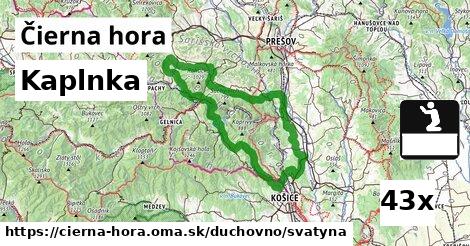 Kaplnka, Čierna hora