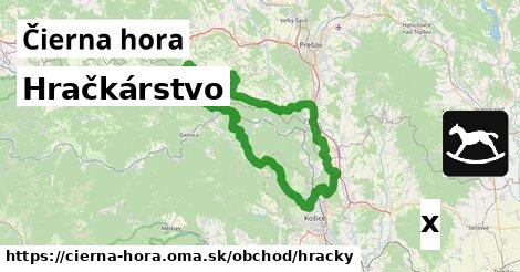 Hračkárstvo, Čierna hora