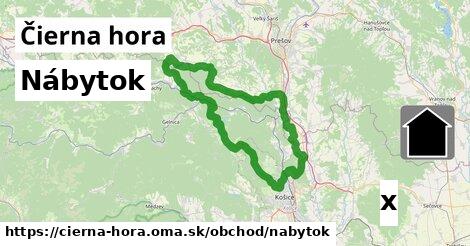 Nábytok, Čierna hora