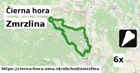 Zmrzlina, Čierna hora