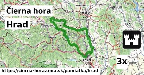 Hrad, Čierna hora