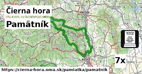 Pamätník, Čierna hora