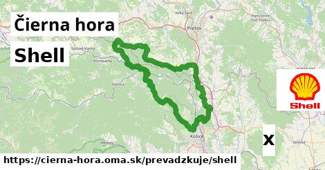 Shell, Čierna hora