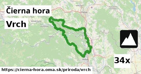 Vrch, Čierna hora