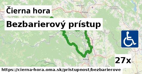 Bezbarierový prístup, Čierna hora